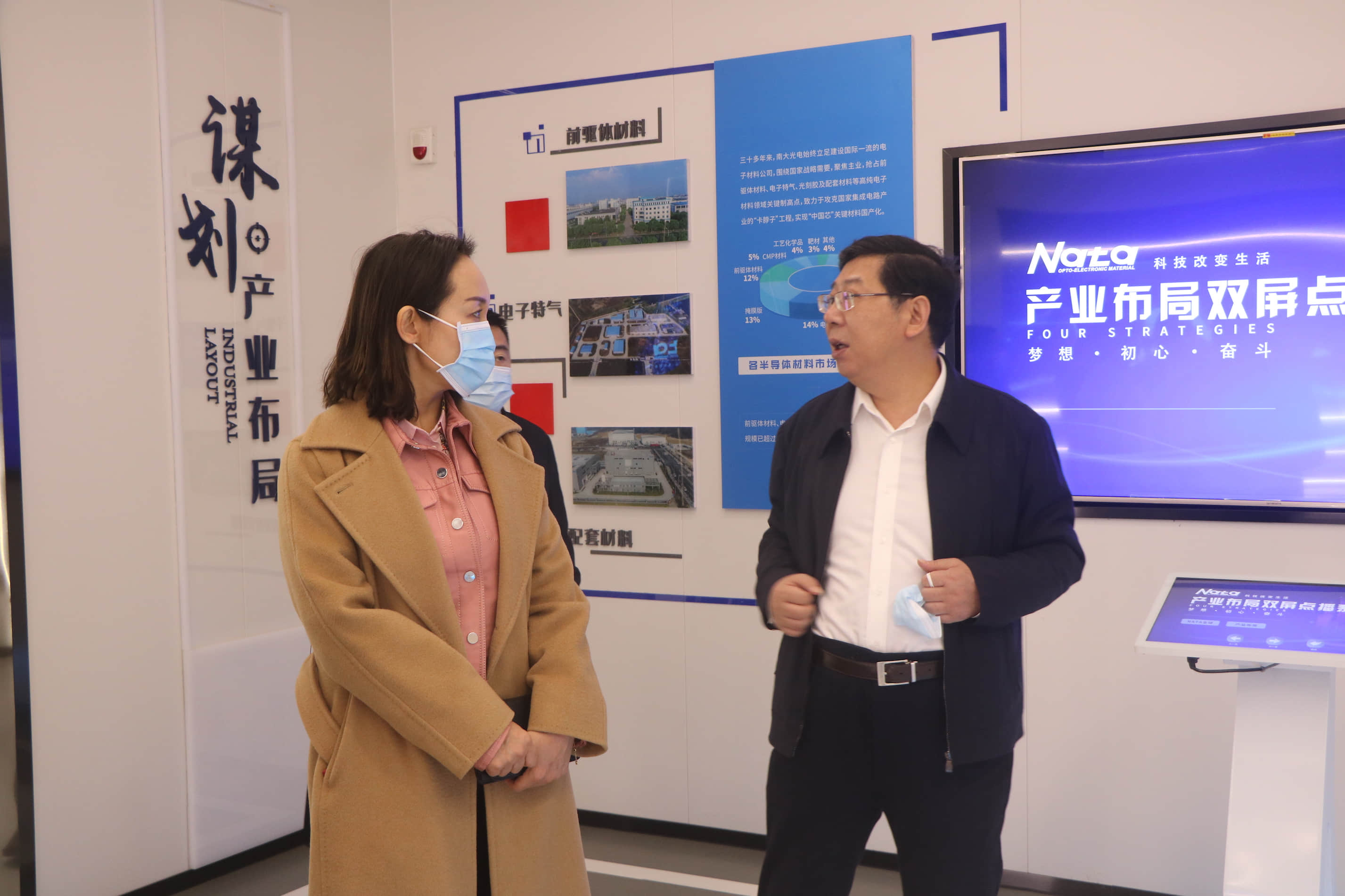  内蒙古乌兰察布市委副书记、市长奇飞云调研南大光电(图6)